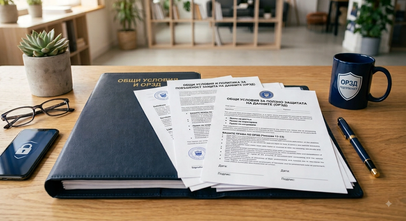 Общи условия и GDPR